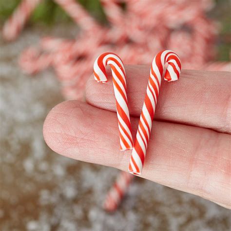 Miniature Candy Canes Christmas Miniatures Christmas And Winter