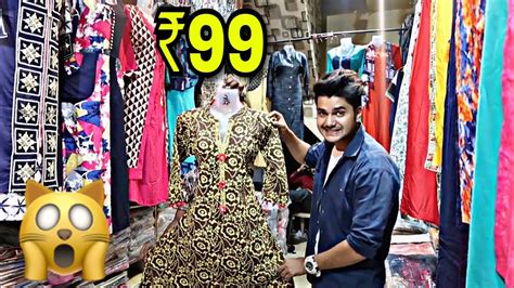 999 में 10 कुर्ती Biggest Wholesale Market Of India Gandhi Nagar