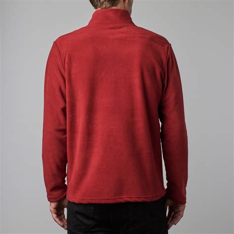 Fleece Jacket Burgundy S Something Strong Touch Of Modern