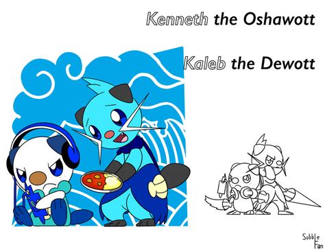 Oshawott And Dewott By Sobblefan On Deviantart