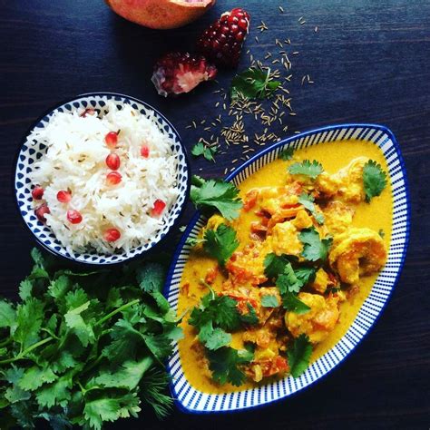 Crevettes à Lindienne Et Riz Basmati Au Cumin Recette Riz Indien Recettes Indiennes Cuisine