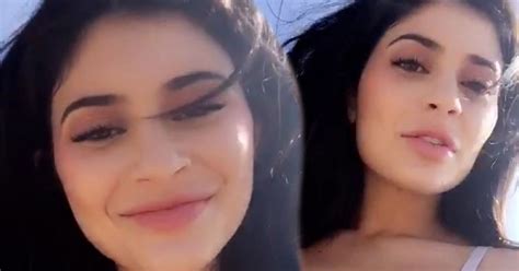 Kylie Jenner Shows Tyga What Hes Missing As She Strips To Tiny Crop