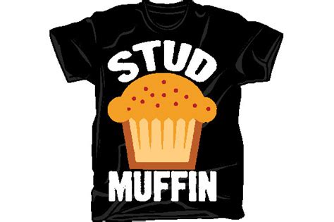 Stud Muffin Svg Graphic By Teeshop Creative Fabrica