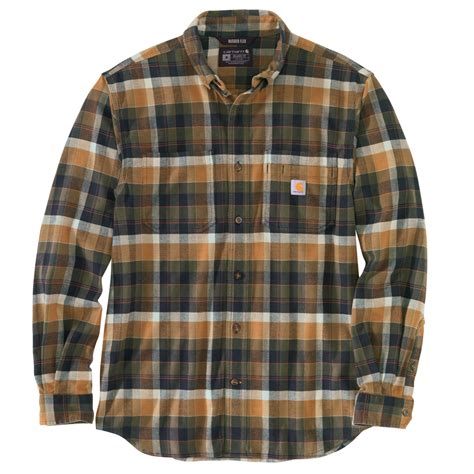 Carhartt Hamilton Rugged Flex Relaxed Fit Plaid Flannel Shirt Pioneer Outfitters