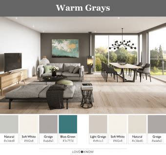 Grey Color Palettes For Interior Design From Light To Dark Lovetoknow