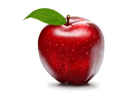 1 pcs buatan apel merah faux buah palsu makanan rumah decor sketsa. Gambar Kartun Yang Bagus - Gambar V