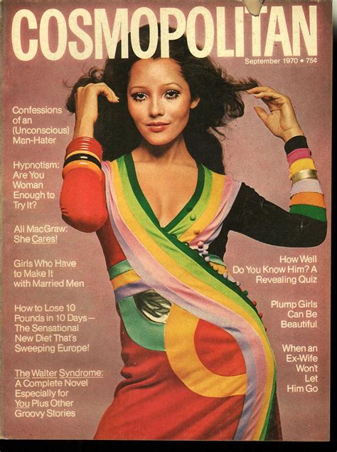 Cosmopolitan September 1970 Cosmopolitan Magazine Cosmo Girl Magazine Cover