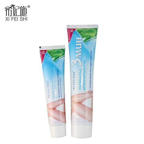Xi Fei Shi Depilation Cream Combo Fast Hair Removal Skin Whitening Hair
