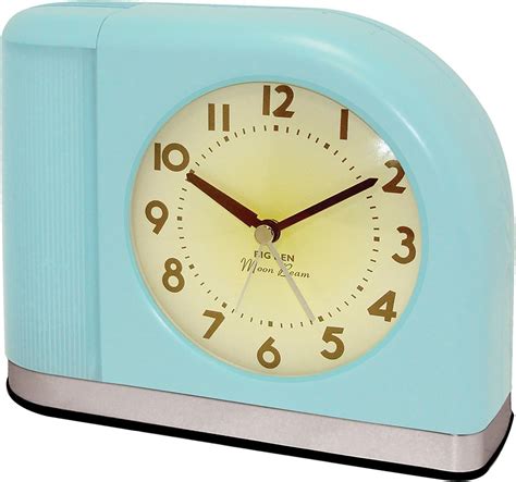 Westclox 1950 Big Ben Moonbeam Aqua Blue Alarm Clock Home