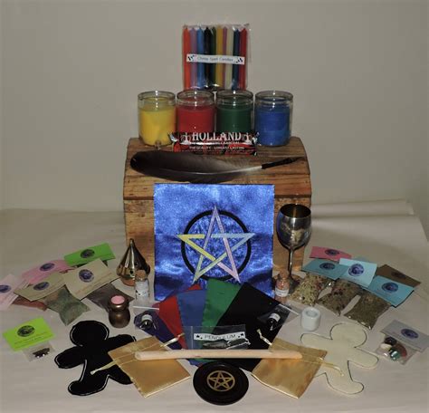 Altar Kit Witchcraft Kit Witch Box White Magic Altar Cloth Shrine