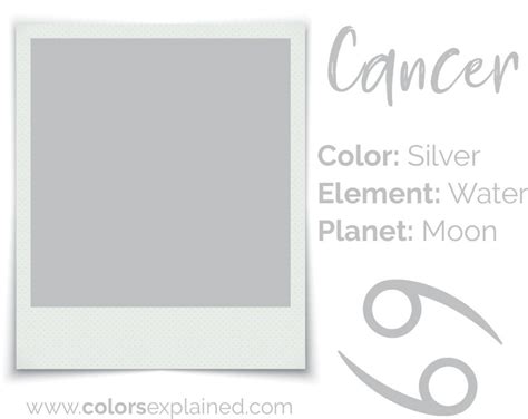 Cancer Color Palette And Meanings Plus Colors You Should Avoid