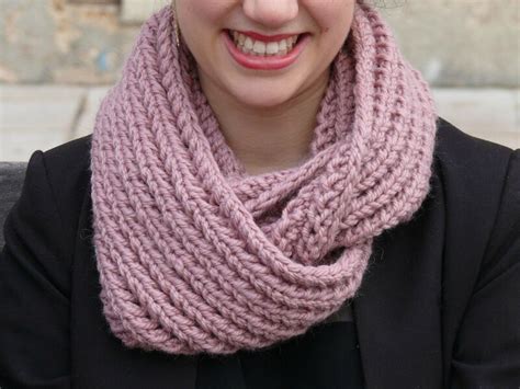 tricoter un snood femme tuto