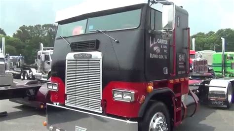 Cabover Freightliner Show Truck Youtube