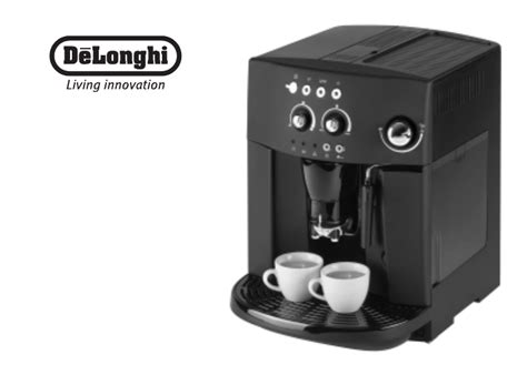 User Manual DeLonghi Magnifica EAM 4000 English 108 Pages