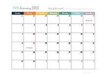 This template is available as editable word pdf document. Free 2022 Monthly Calendar Templates - CalendarLabs