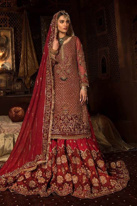 Pakistani Designer Bridal Dresses Maria B Brides Stylesgap Com