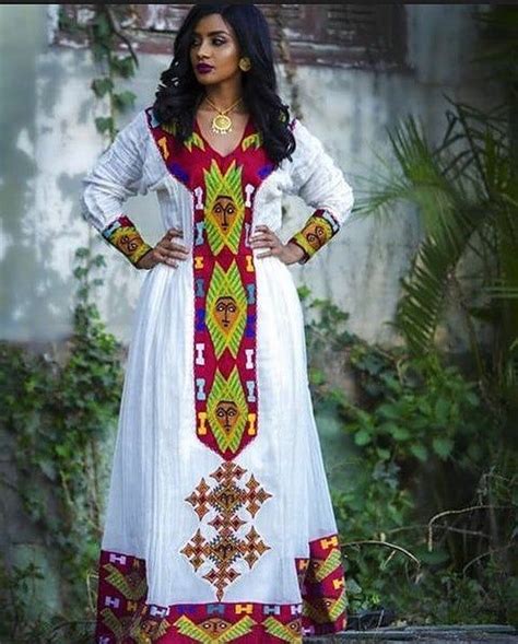 Handwoven Traditional Dress Ethiopian Traditional Dresseritrean Dress