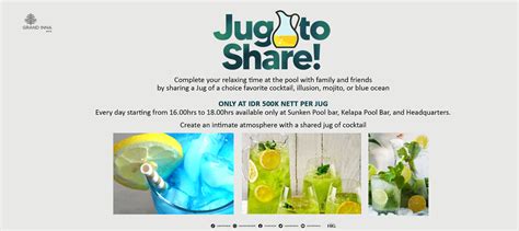 Jug To Share Grand Inna Kuta