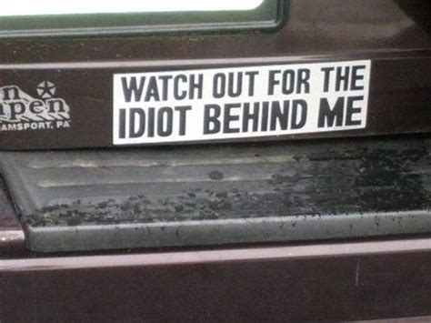 26 Of The Funniest Bumper Stickers Ever