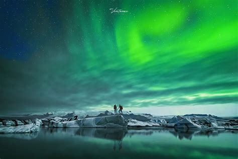 Iceland Jökulsárlón By Jose D Riquelme On 500px Aurora Borealis