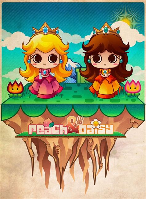 Princess Peach And Princess Daisy Love Me Some Nintendo
