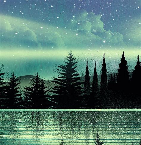Outdoor Celestial Night Sky Inspiration Wilderness Camping Lover Art