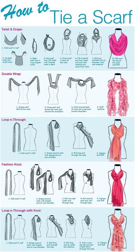 How To Tie A Scarf In 2023 Ways To Tie Scarves Scarf Tying How To