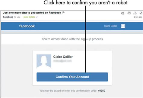 Welcome To Facebook — Confirm Your Identity Dummies