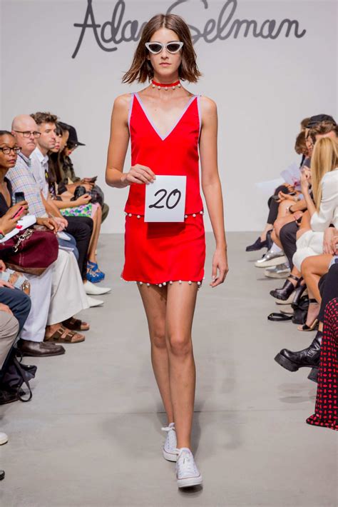 Adam Selman 20 The Cut More Pom Poms Runway Fashion High Fashion