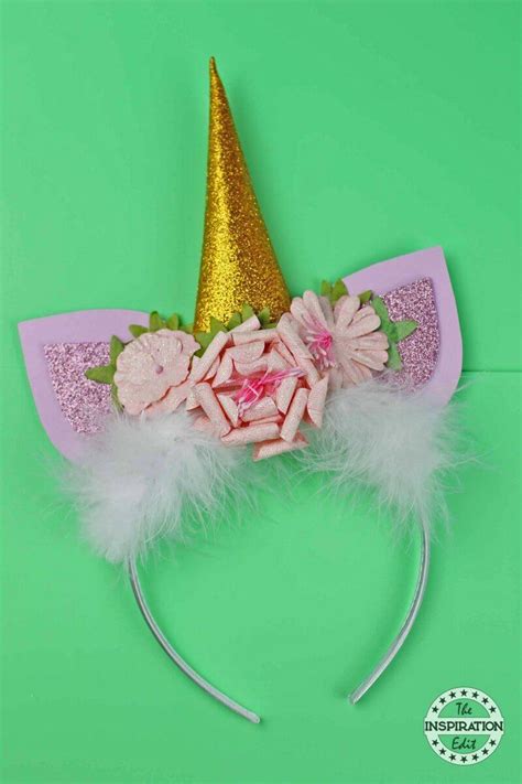 Gorgeous Diy Unicorn Headband Craft For Kids Diy Unicorn Headband