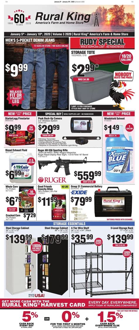 Rural King Ad Circular - 01/05 - 01/18/2020 | Rabato