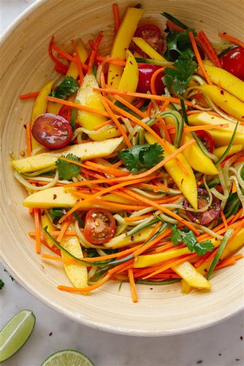 Maybe you would like to learn more about one of these? Spicy Thai Mango Salad is full of fresh flavors including ...