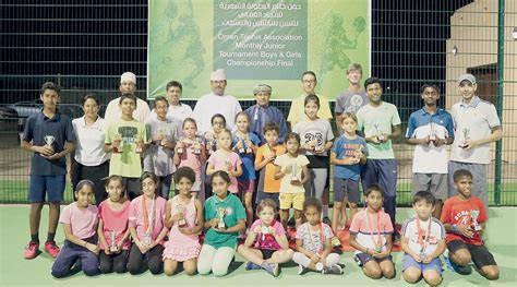 OTA successfully conducts monthly junior tennis tournament - Oman Observer