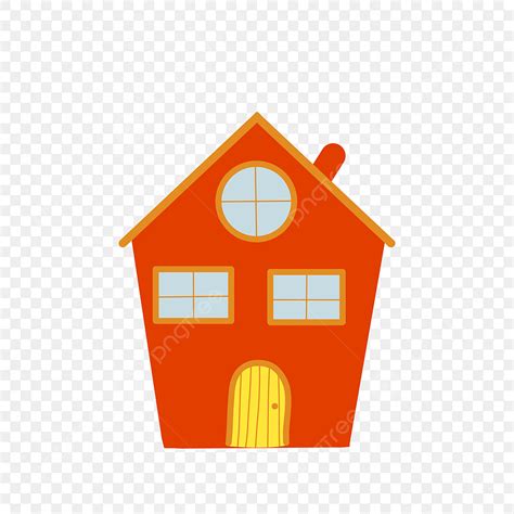 House Illustration Clipart Png Images Red House Illustration House