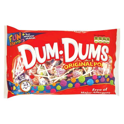 Dum Dum Original Assorted Flavors Lollipops 13oz Dum Dums Dum Dums