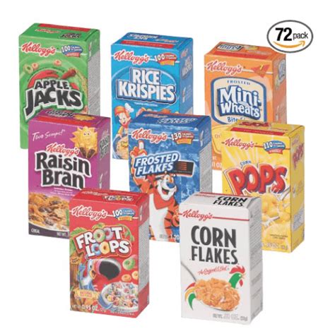 Kelloggs Single Serve Cereal Boxes As Low As 27 Each Shipped To