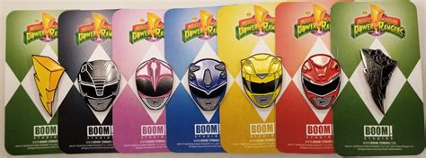 Exclusive Power Rangers Pins From Boom Studios At