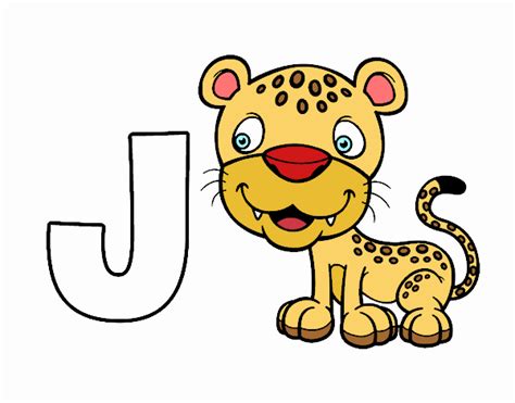 Desenho De J De Jaguar Pintado E Colorido Por Usuário Não Registrado O