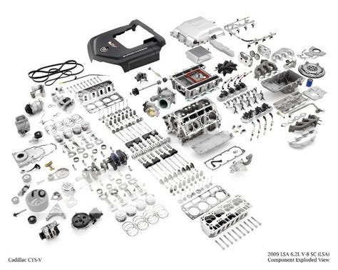 Engine Parts Exploded View