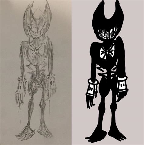 Cleaned Up The Bendy Redesign By Udejected Axe Rbendyandtheinkmachine