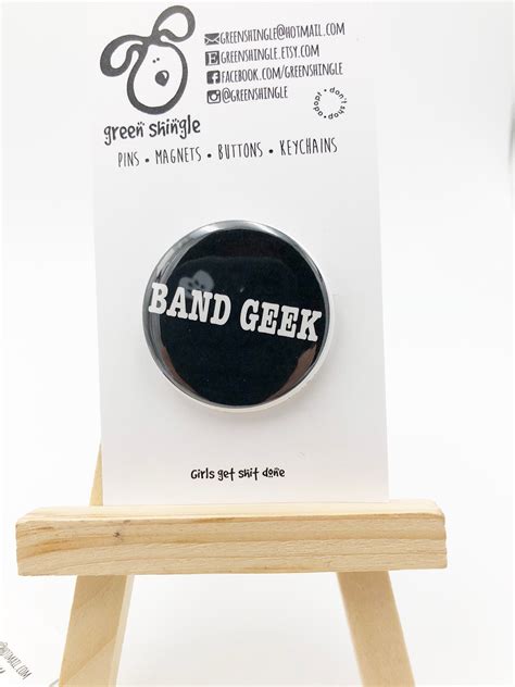 Music Band Marching Band Band Geek Lapel Pins Buttons Etsy