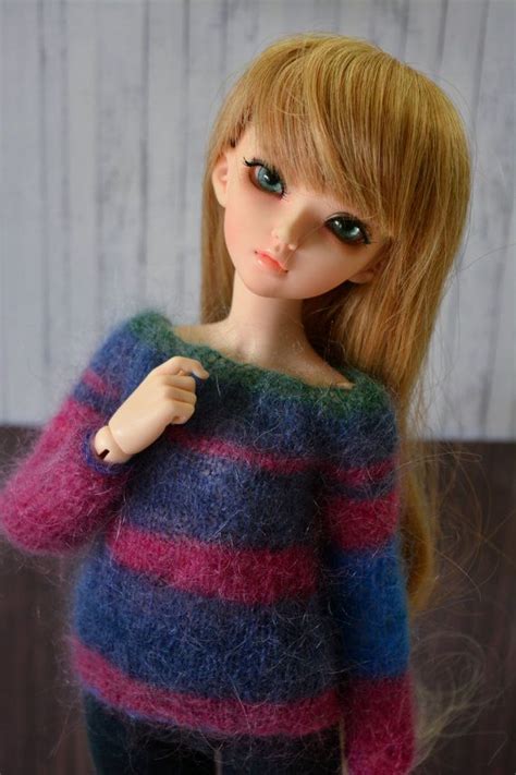 Bjd Mohair Sweater For Minifee Msd 14 Bjd Dolls Etsy Canada