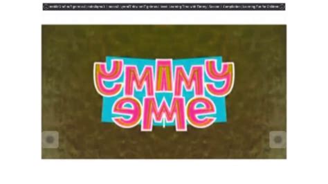 Timmy Time Theme Song In V Major Youtube