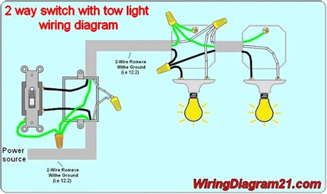 Matching wall switch cover plate makes retrofits. 2 Way Light Switch Wiring Diagram | House Electrical Wiring Diagram