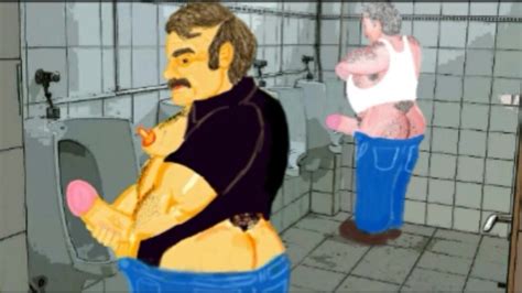 Cartoon Gaybear Cruising In Public Toilets Chapter Part Joseph