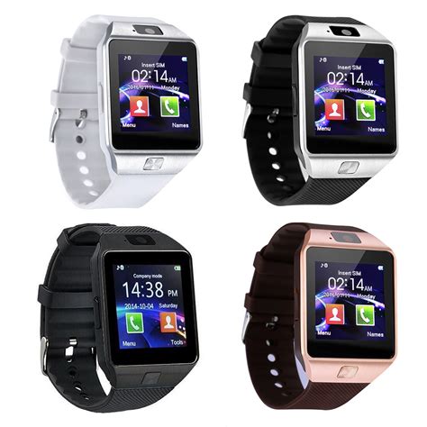 Dz09 Bluetooth Smart Watch Camera Mate Wrist Watch For Android Iphone