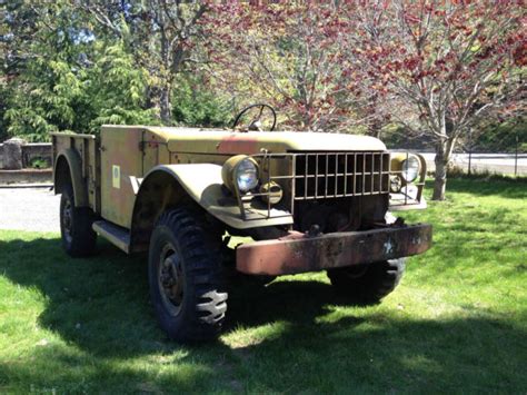 Dodge M37 1952 Power Wagon 4x4 Jeep Military Very Nice Truck M 37 For
