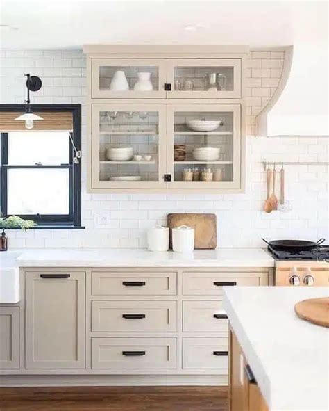 The Return Of The Classic Cream Color For Kitchen Cabinets