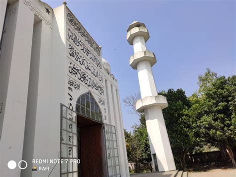 exterior design of fakhruddin memorial masjid a beautiful mosque in mirsarai chattogram