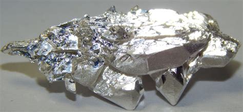 Pure Silver Crystal | Pure silver, Metallic silver, Silver